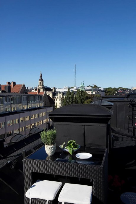 Мансарда площадью 94 м2 в Стокгольме