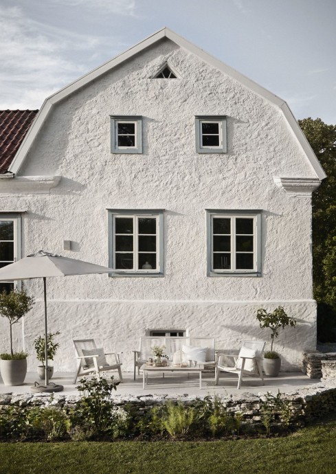 Дом дизайнера Линды Бенделин на острове Готланд, Швеция