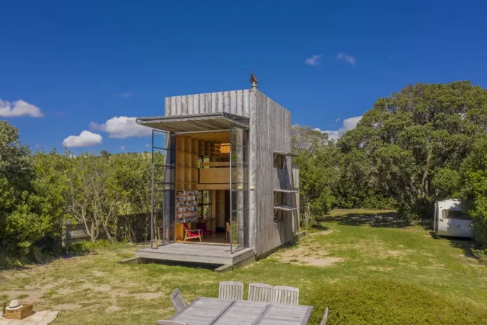 Деревянный мини-дом площадью 40 м2 в Новой Зеландии