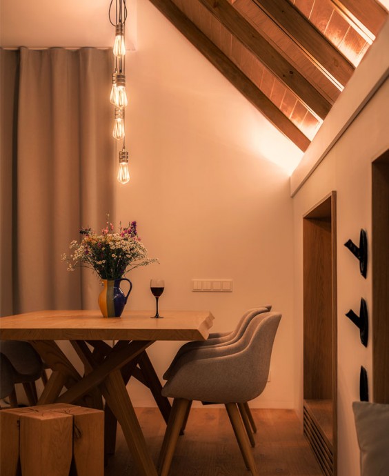 Мансардная квартира для молодой семьи Мансардная квартира для молодой семьи