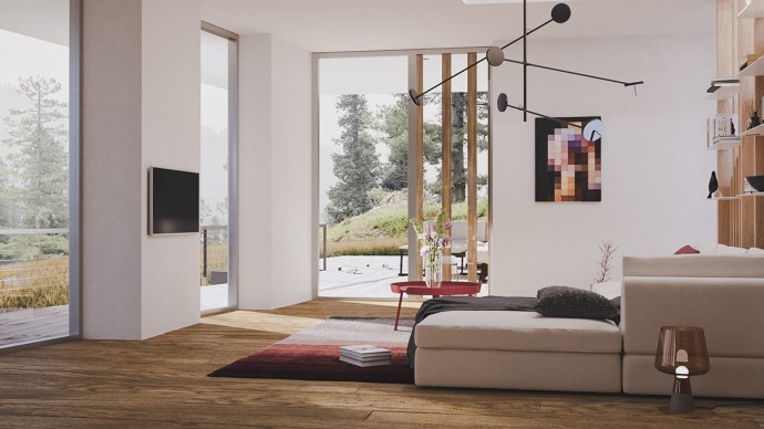 Дизайн-проект дома на холме Дизайн-проект дома на холме