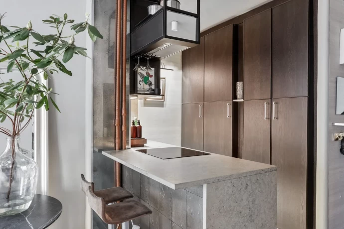 Шведская студия площадью 33 м2