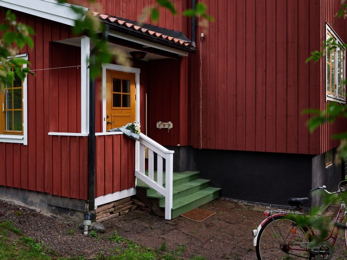 100-летний коттедж в пригороде Стокгольма