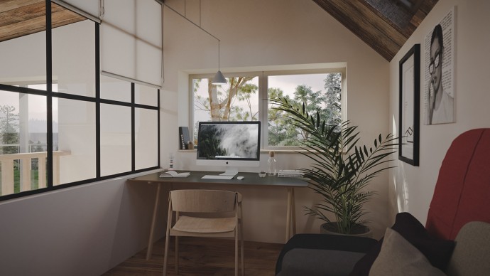 Дизайн-проект дома на холме Дизайн-проект дома на холме