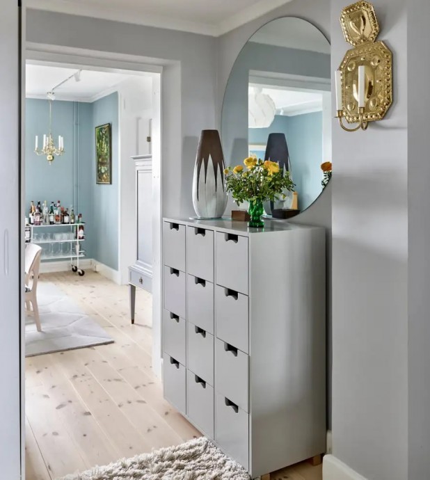 Квартира площадью 81 м2 в доме 1914 года в Лидингё, Швеция