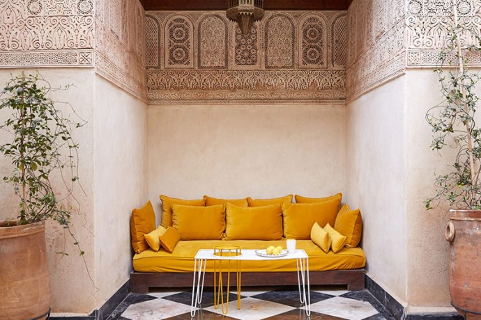 Отель El Fenn в самом центре Марракеша, Марокко