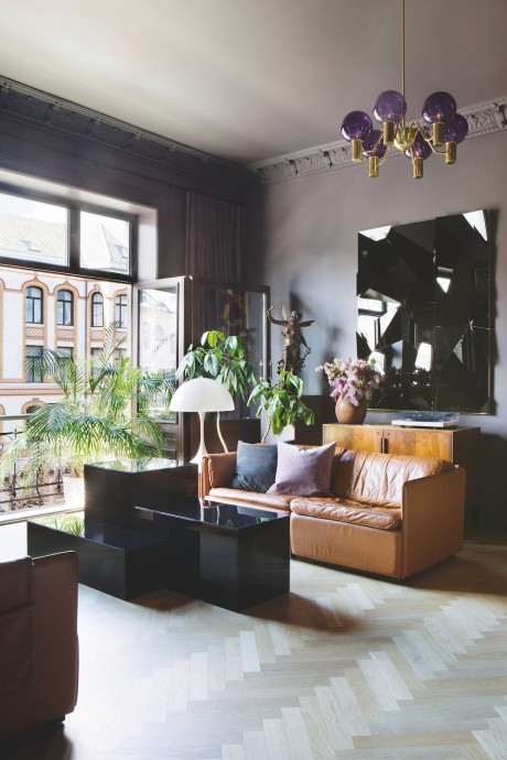 Квартира галериста Эйнара Йоне Рённинга и его жены Сив Элин в Осло, Норвегия