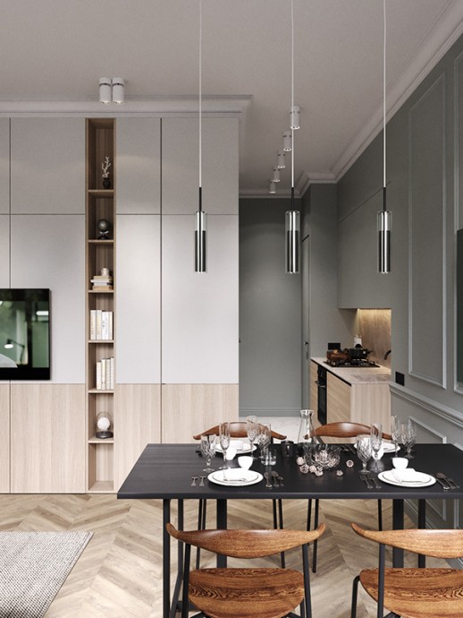 Интерьер квартиры для молодой пары