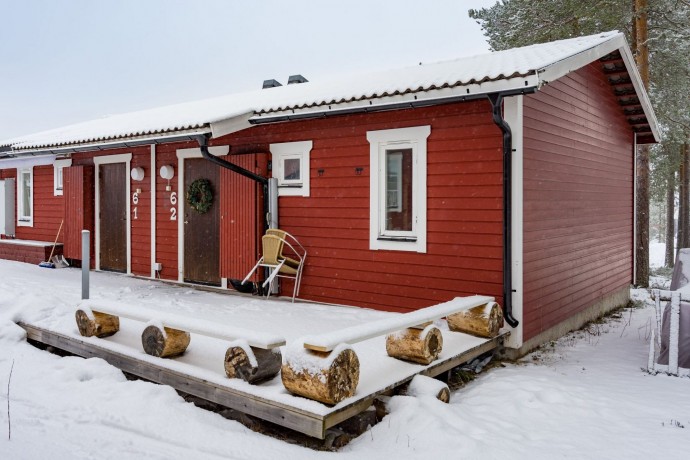 Мини-дом площадью 34 м2 на горнолыжном курорте в Швеции