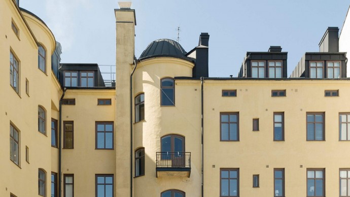Квартира дизайнера Анн-Катрин Полстам в Линчёпинге, Швеция