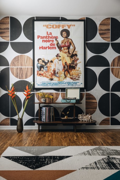 Атмосфера 1970-х годов в интерьере квартиры в Лос-Анджелесе