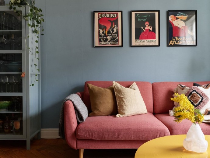 Двухуровневая квартира в Стокгольме