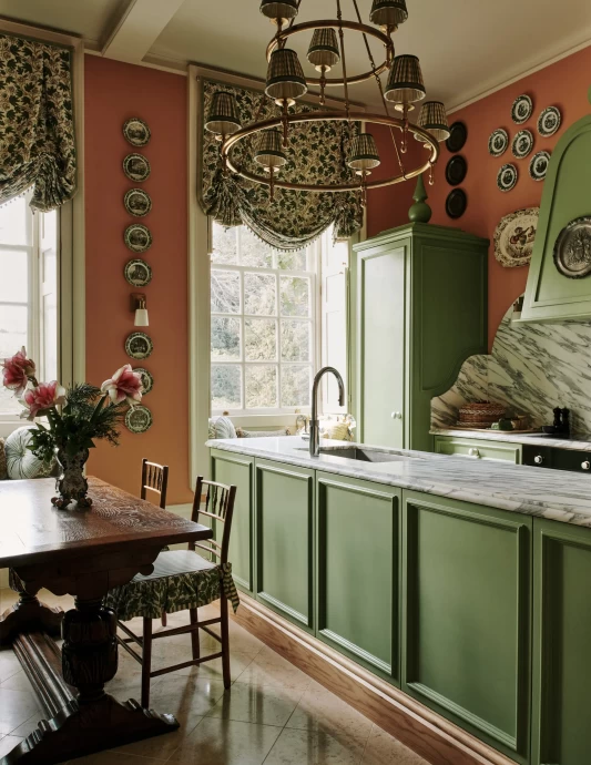 Квартира дизайнера Мартина Брудницки в особняке XVII века в Сассексе, Великобритания