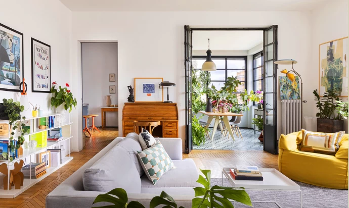 Квартира дизайнеров Эрики Буонкристиани и Тициано Теста в Риме Квартира дизайнеров Эрики Буонкристиани и Тициано Теста в Риме