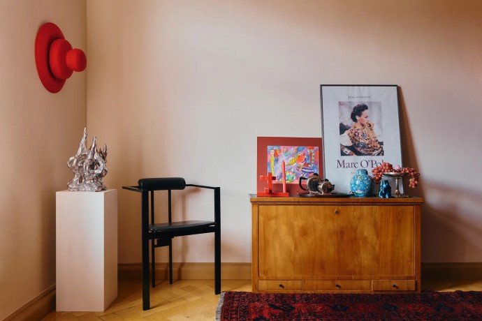 Квартира галериста Верены Хольтхаус в Мюнхене