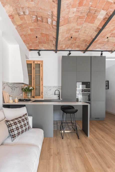 Квартира-лофт площадью 80 м2 в Барселоне