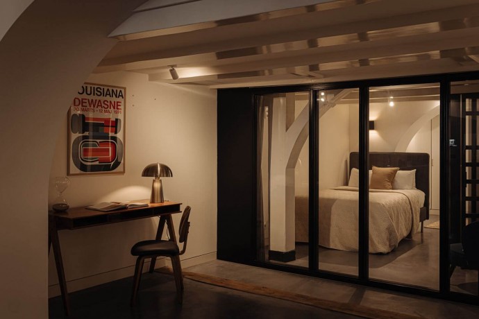 Квартира-лофт в доме XVIII века в Амстердаме Квартира-лофт в доме XVIII века в Амстердаме