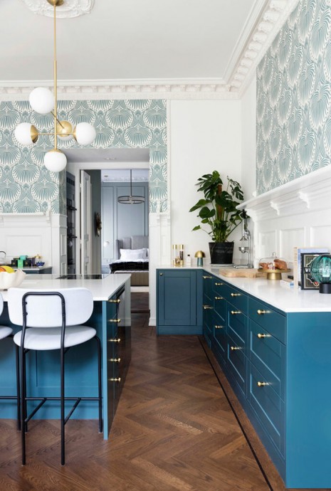 Квартира площадью 160 м2 в доме 1896 года постройки в Осло