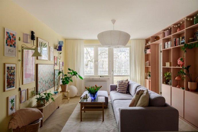 Квартира площадью 77 м2 в Стокгольме