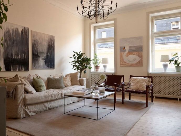 Квартира площадью 83 м2 в Стокгольме