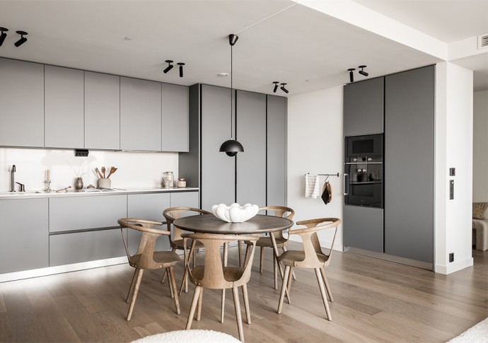 Квартира площадью 85 м2 на 62-м этаже самого высокого здания в Гётеборге