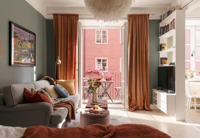 Квартира-студия площадью 32 м2 в Стокгольме Квартира-студия площадью 32 м2 в Стокгольме