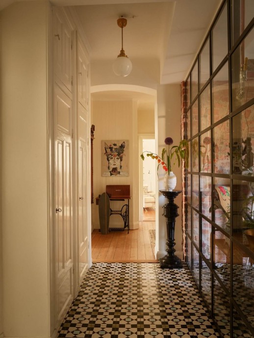 Квартира в доме 1800-х годов в Стокгольме (146 м2)