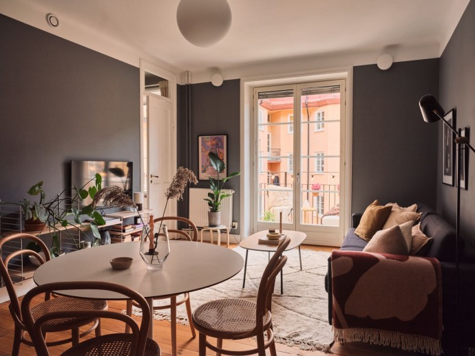 Квартира в доме 1920-х годов в Стокгольме (34 м2)