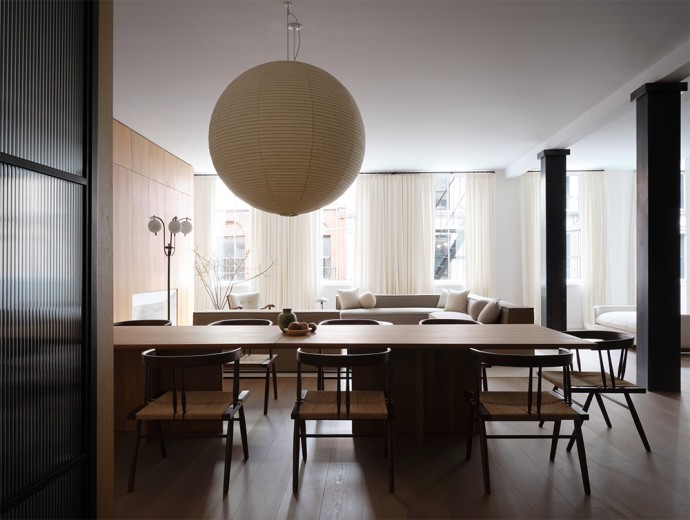 Лофт в Нью-Йорке