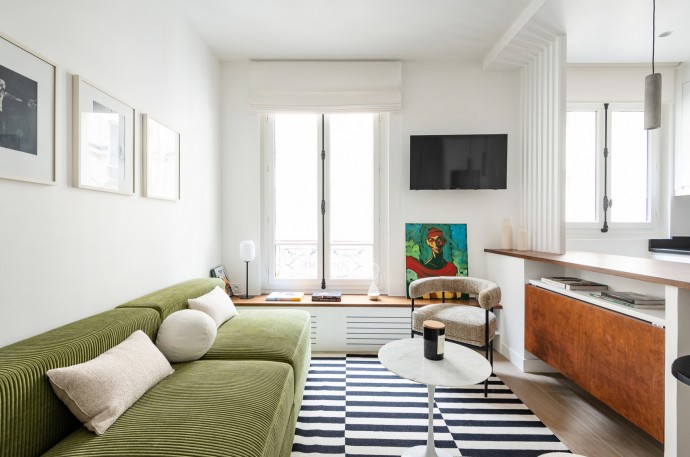 Студия площадью 26 м2 в Париже