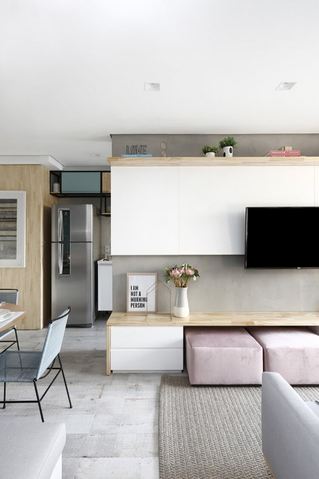 Квартира площадью 61м2 в Сан-Паулу, Бразилия Квартира площадью 61м2 в Сан-Паулу, Бразилия