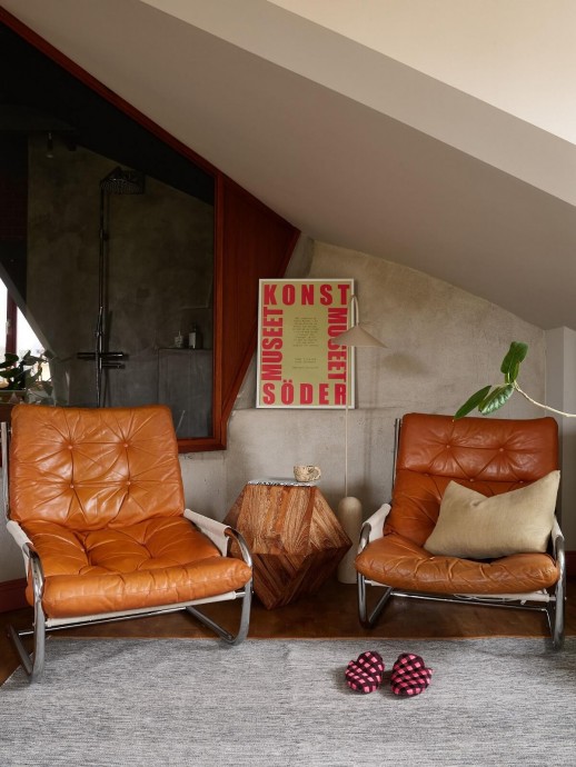 Двухуровневая квартира в Стокгольме Двухуровневая квартира в Стокгольме