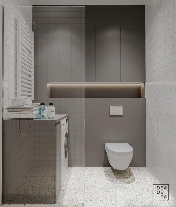 Современная квартира площадью 40 м2