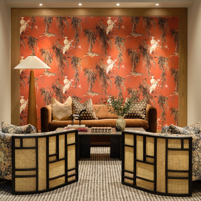 Интерьер общественных пространств и квартир в самой высокой башне в Остине, Техас