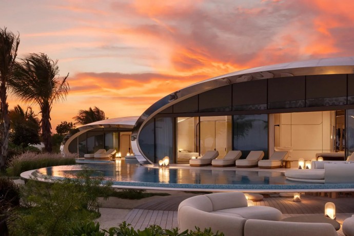 Футуристичный отель Shebara Resort в Саудовской Аравии