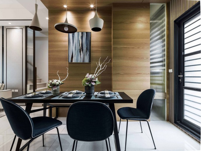 Двухуровневая квартира в Тайбэе Двухуровневая квартира в Тайбэе