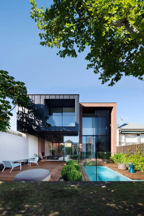 Современный пристрой к дому XIX века в Мельбурне, Австралия Современный пристрой к дому XIX века в Мельбурне, Австралия