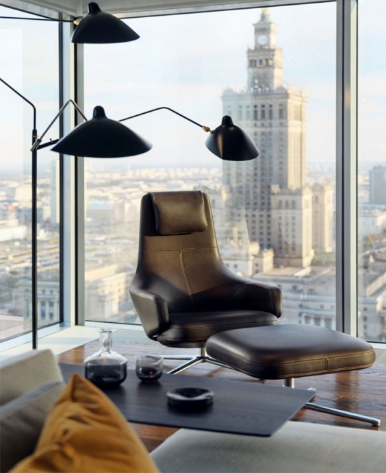 Квартира в престижной высотке в Варшаве