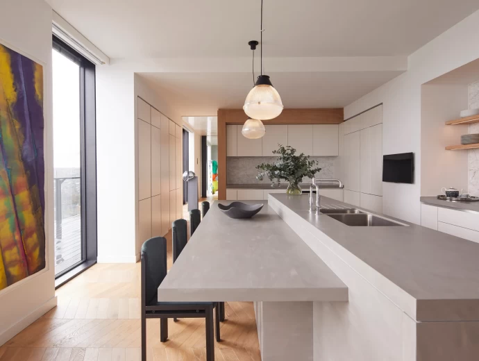 Лофт на территории бывшей электростанции Баттерси в Лондоне