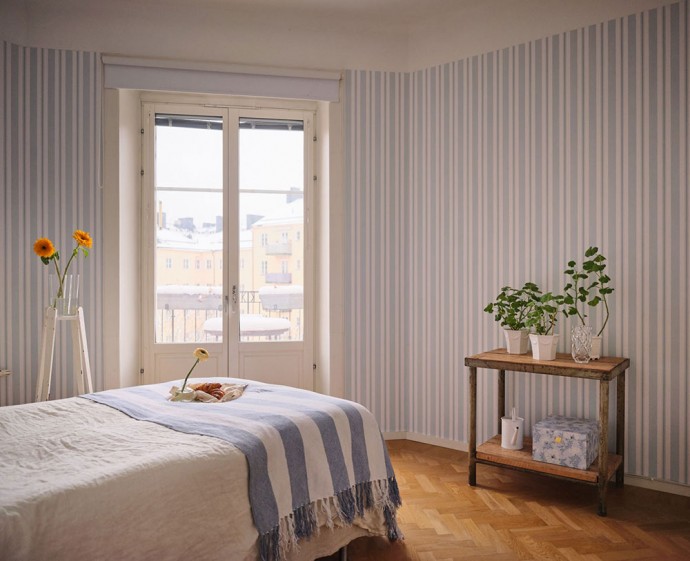 Двухуровневая квартира в Стокгольме