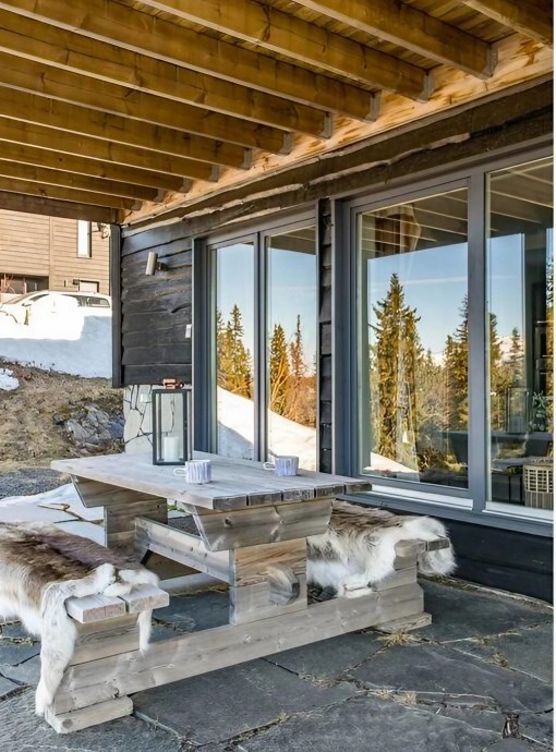 Квартира площадью 90 м2 на шведском горнолыжном курорте Оре