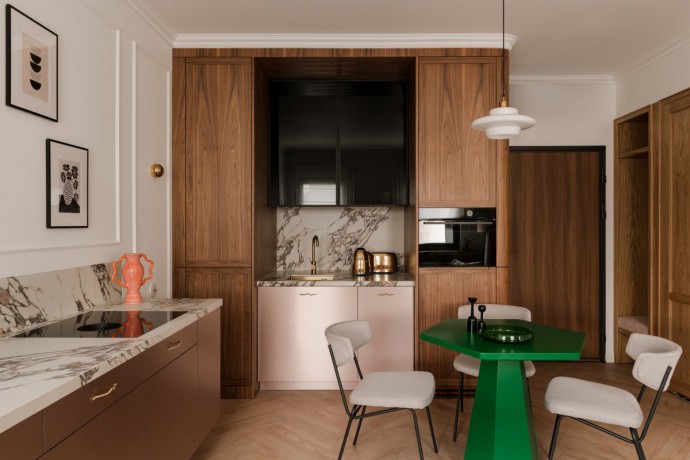 Квартира-студия площадью 31 м2 в Кракове, Польша