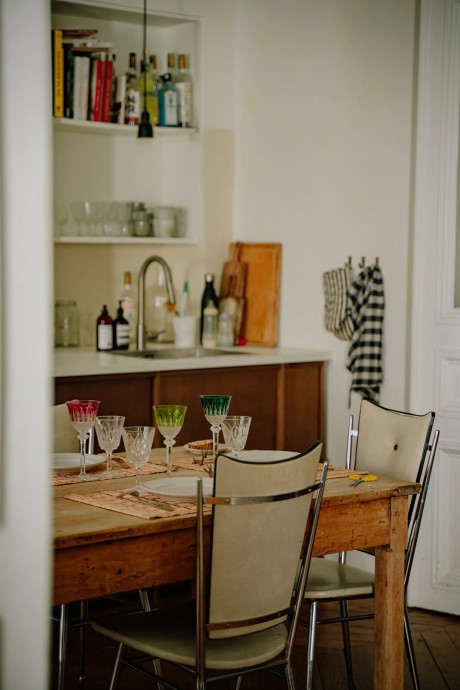 Квартира свадебного стилиста Лоры де Сагазан в Париже