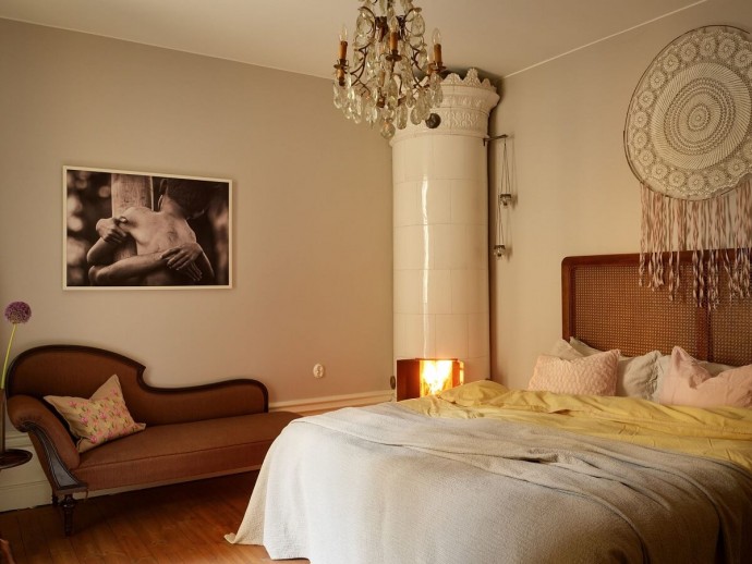 Квартира в доме 1800-х годов в Стокгольме (146 м2)