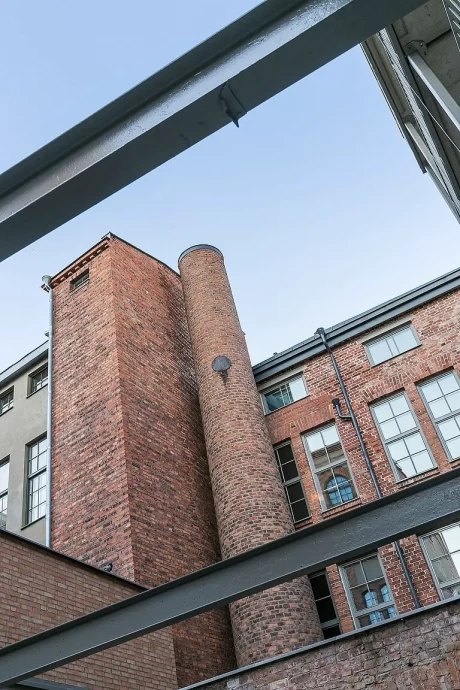 Лофт площадью 90 м2 на бывшей шведской фабрике