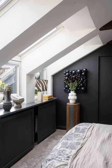 Мансарда площадью 82 м2 в Стокгольме