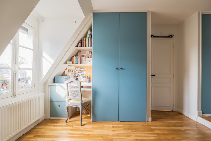 Мансардная квартира в Париже