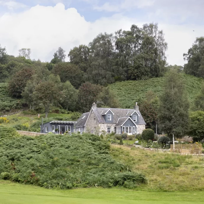 Дом художницы Пенни Кеннеди в Шотландском нагорье