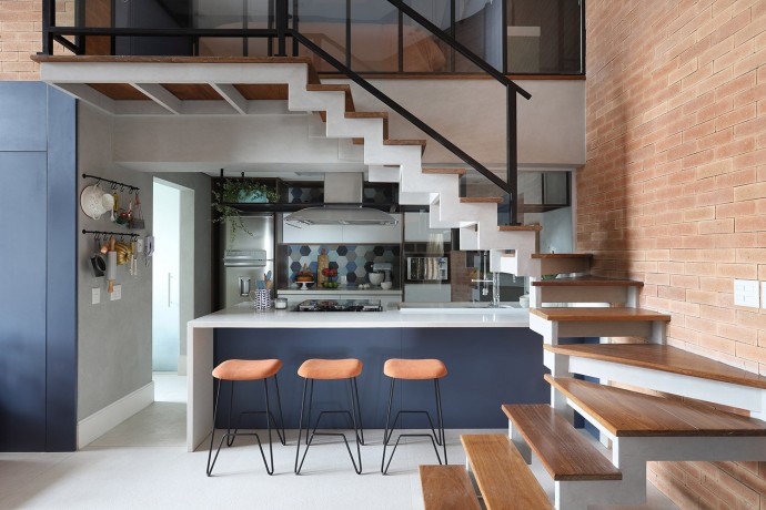 Лофт площадью 110 м2 в Сан-Паулу Лофт площадью 110 м2 в Сан-Паулу