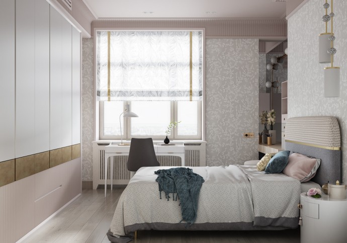 Квартира, оформленная в приглушенных тонах Квартира, оформленная в приглушенных тонах